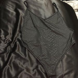 Ethika snake skin body suit